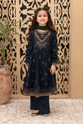 kids-clothes-mkd-ef21-23r1-teal-blue by Maria B Kids - Designer Dress  - Type : KidsClothes - Available at Libasekhas UK - 100% Original 
