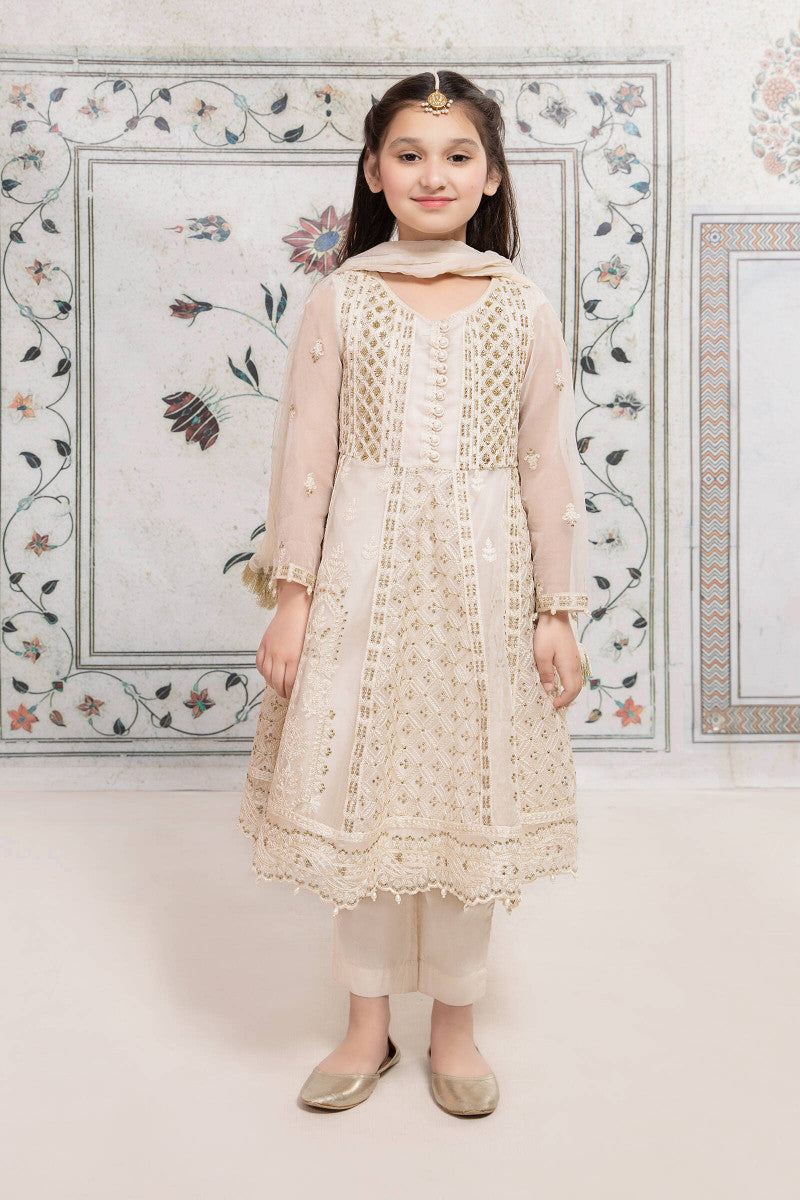 Maria B | 3 Piece Embroidered Suit | MKS-EF22-28R1 - by - Libasekhas UK - Registered Vendor of : Maria B - 100% Original Designer Dresss