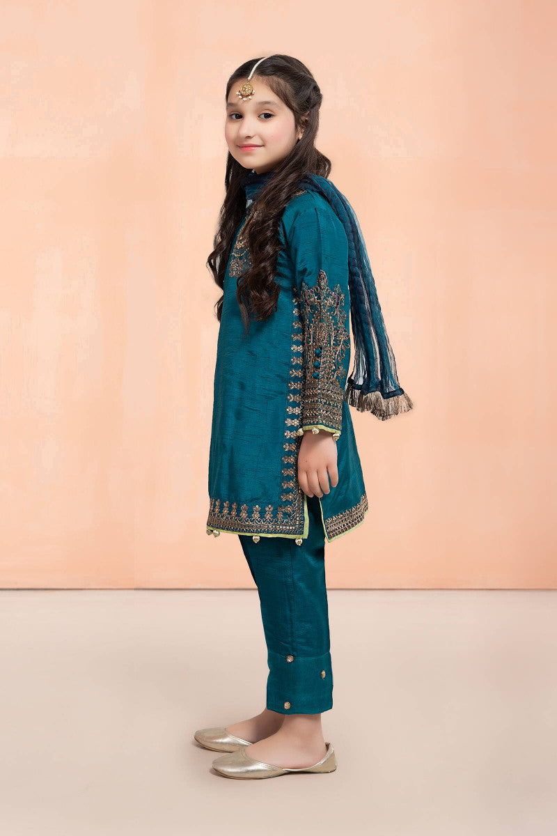 Maria B | 3 Piece Embroidered Lawn Suit | MKS-EF22-30R1 - KidsClothes -  Libasekhas