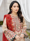 Mohagni | Muntazir Luxury Lawn 24 | AM-15 - Libasekhas