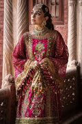 MNR | Talpur Dynasty 23 | Naranji - by - Libasekhas UK - Registered Vendor of : MNR - 100% Original Designer Dresss