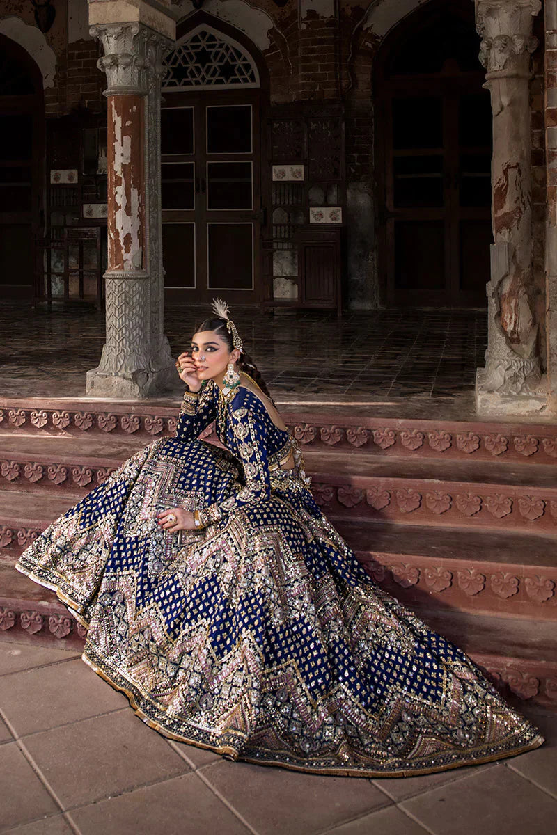 MNR | Talpur Dynasty 23 | Shahtaj - by - Libasekhas UK - Registered Vendor of : MNR - 100% Original Designer Dresss