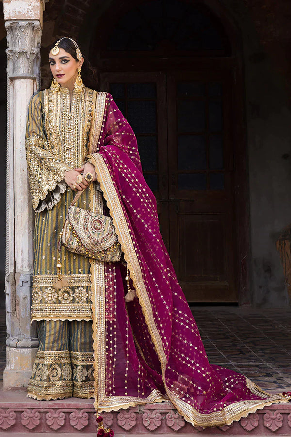 MNR | Talpur Dynasty 23 | Nawab Sahiba - by - Libasekhas UK - Registered Vendor of : MNR - 100% Original Designer Dresss