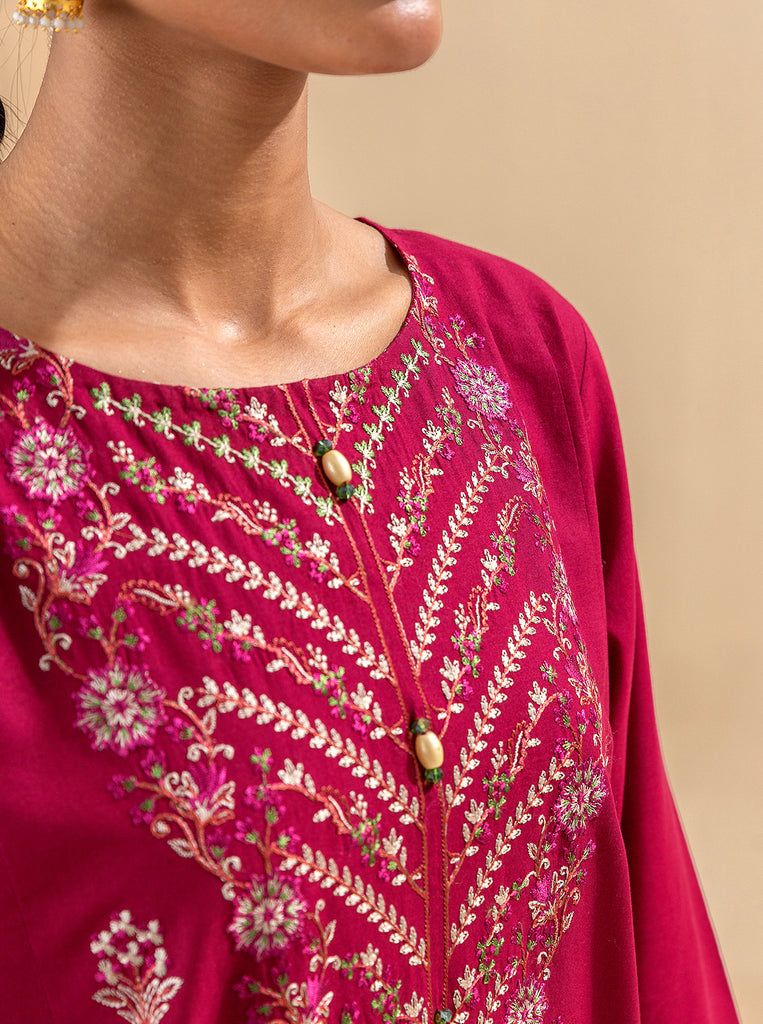 Morbagh | Lawn Collection 24 | RASPBERRY COULIS - by - Libasekhas UK - Registered Vendor of : Morbagh - 100% Original Designer Dresss