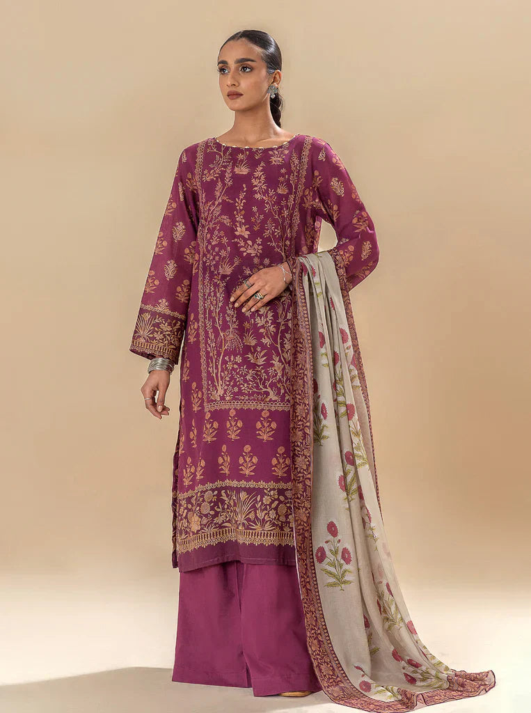 Morbagh | Lawn Collection 24 | MAGENTA MOON - by - Libasekhas UK - Registered Vendor of : Morbagh - 100% Original Designer Dresss