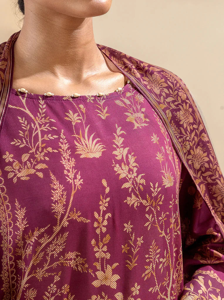 Morbagh | Lawn Collection 24 | MAGENTA MOON - by - Libasekhas UK - Registered Vendor of : Morbagh - 100% Original Designer Dresss