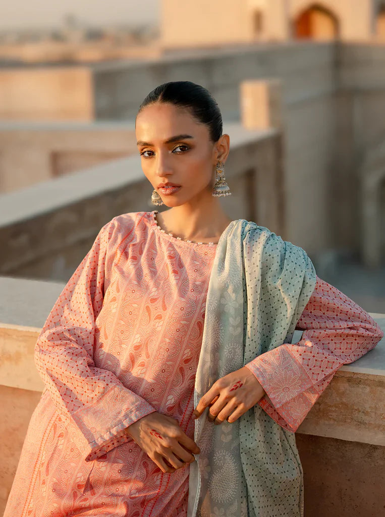 Morbagh | Lawn Collection 24 | SERENE NEEDLE - by - Libasekhas UK - Registered Vendor of : Morbagh - 100% Original Designer Dresss