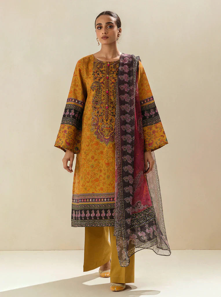Morbagh | Lawn Collection 24 | HONEY SUCKLE - by - Libasekhas UK - Registered Vendor of : Morbagh - 100% Original Designer Dresss