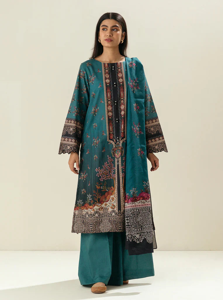 Morbagh | Lawn Collection 24 | EMERALD ABUNDANCE - by - Libasekhas UK - Registered Vendor of : Morbagh - 100% Original Designer Dresss