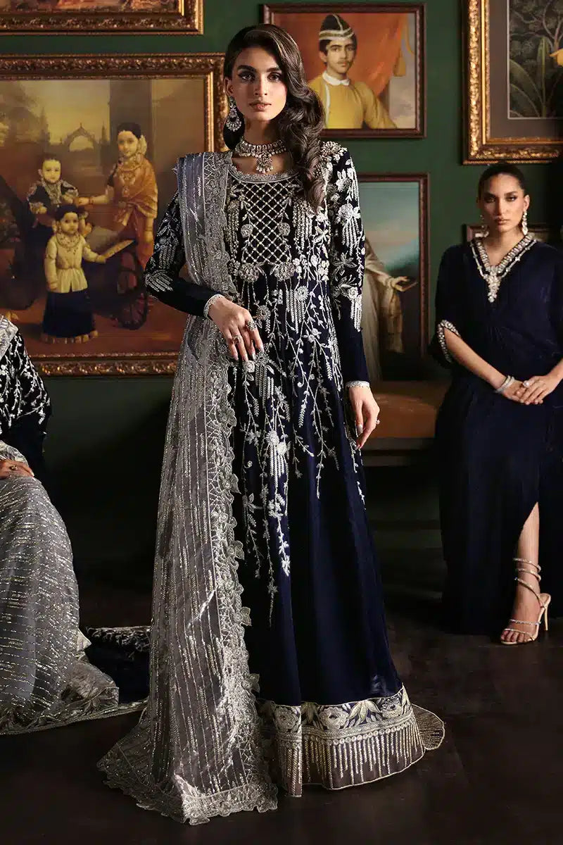 Mushq | Niloufer Velvet Edit 23 | Yasmin - by - Libasekhas UK - Registered Vendor of : Mushq - 100% Original Designer Dresss
