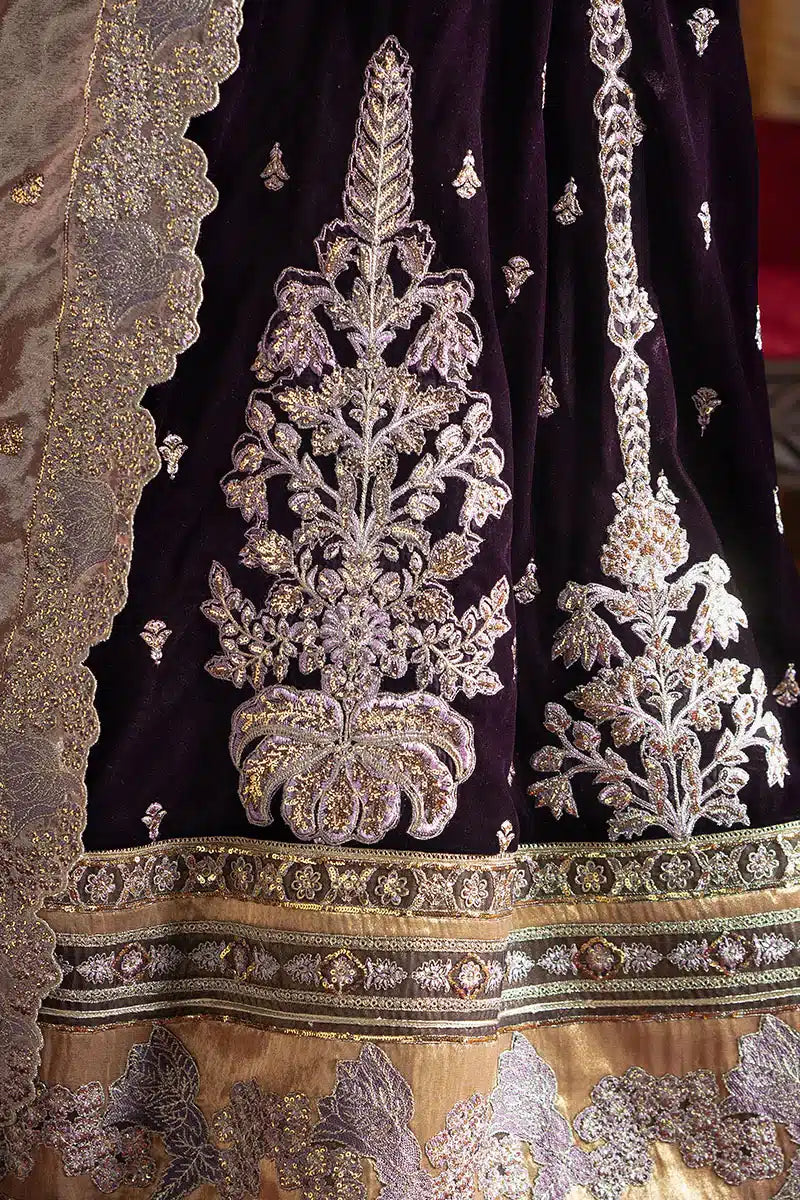 Mushq | Niloufer Velvet Edit 23 | Shirin - by - Libasekhas UK - Registered Vendor of : Mushq - 100% Original Designer Dresss