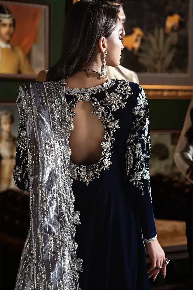 Mushq | Niloufer Velvet Edit 23 | Yasmin - by - Libasekhas UK - Registered Vendor of : Mushq - 100% Original Designer Dresss