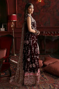 Mushq | Niloufer Velvet Edit 23 | Golnar - by - Libasekhas UK - Registered Vendor of : Mushq - 100% Original Designer Dresss