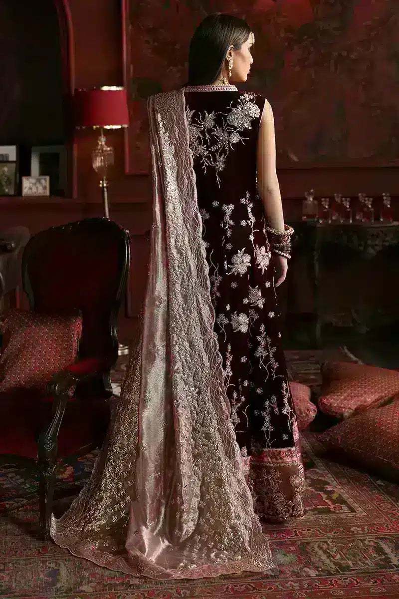 Mushq | Niloufer Velvet Edit 23 | Golnar - by - Libasekhas UK - Registered Vendor of : Mushq - 100% Original Designer Dresss