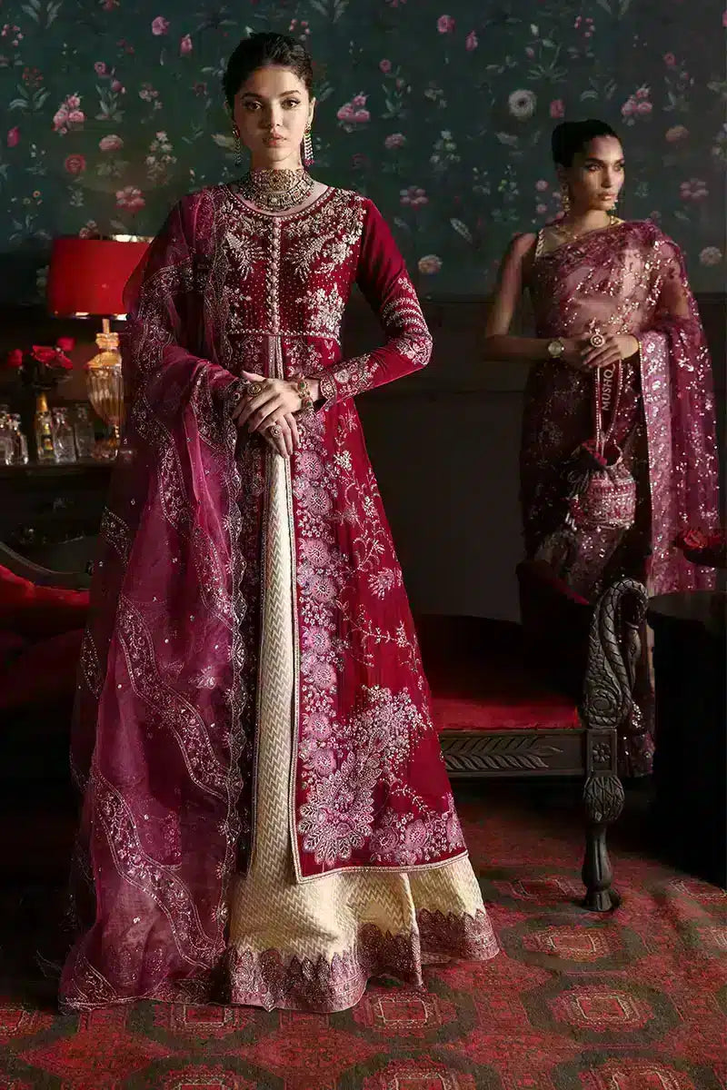 Mushq | Niloufer Velvet Edit 23 | Roxana - by - Libasekhas UK - Registered Vendor of : Mushq - 100% Original Designer Dresss
