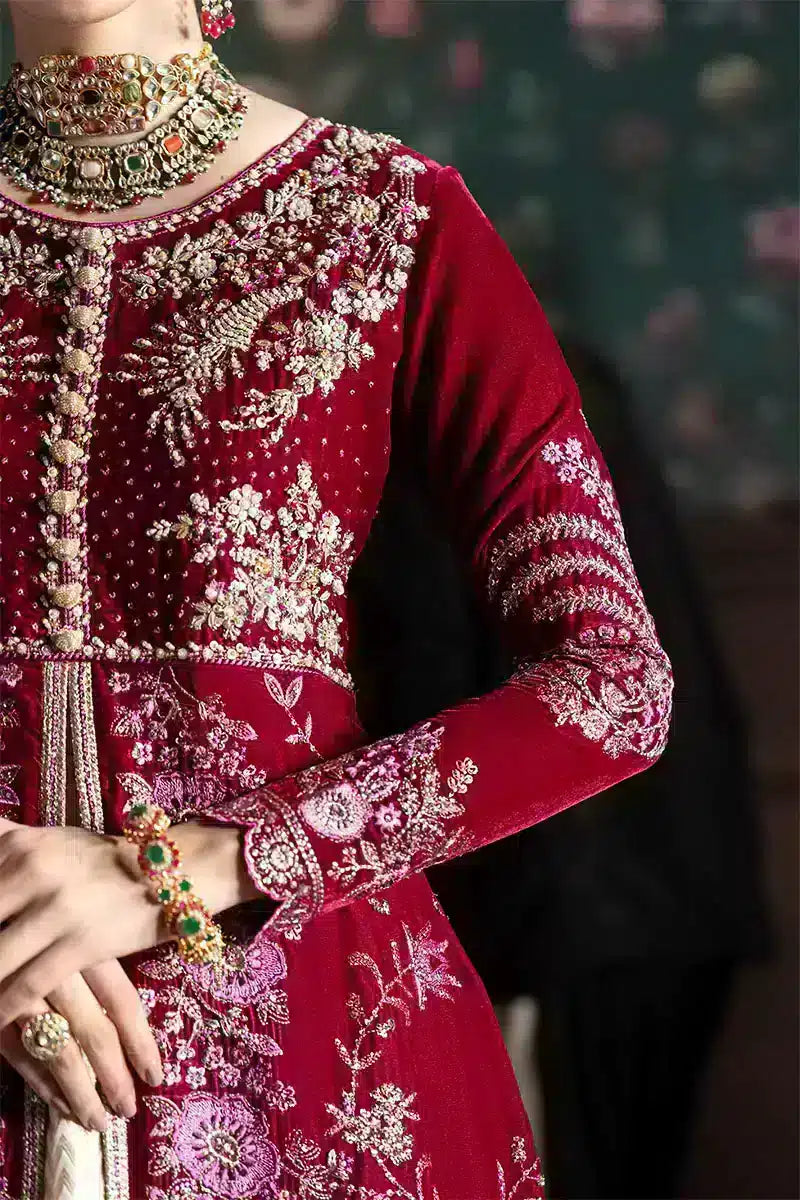 Mushq | Niloufer Velvet Edit 23 | Roxana - by - Libasekhas UK - Registered Vendor of : Mushq - 100% Original Designer Dresss