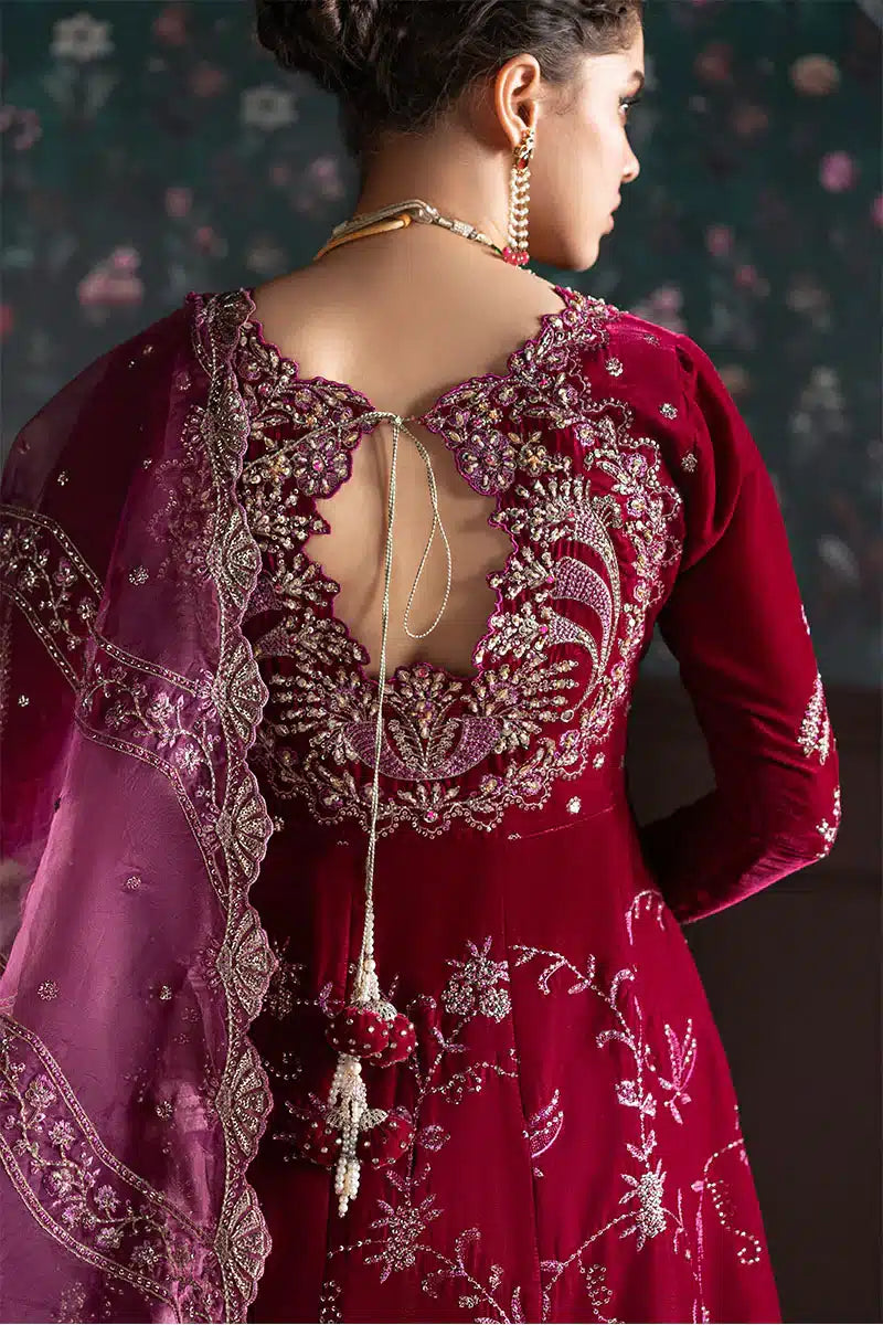 Mushq | Niloufer Velvet Edit 23 | Roxana - by - Libasekhas UK - Registered Vendor of : Mushq - 100% Original Designer Dresss