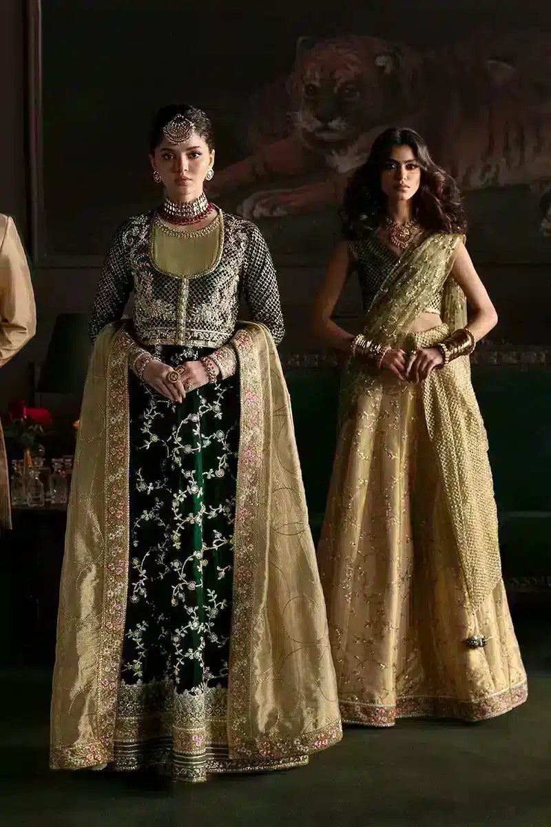 Mushq | Niloufer Velvet Edit 23 | Shahinaz - by - Libasekhas UK - Registered Vendor of : Mushq - 100% Original Designer Dresss