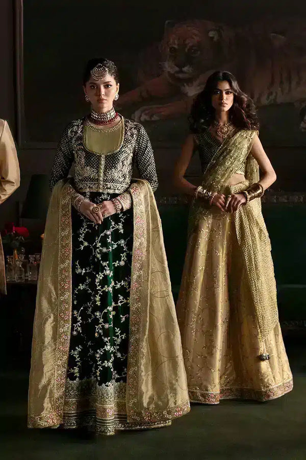 Mushq | Niloufer Velvet Edit 23 | Shahinaz - by - Libasekhas UK - Registered Vendor of : Mushq - 100% Original Designer Dresss