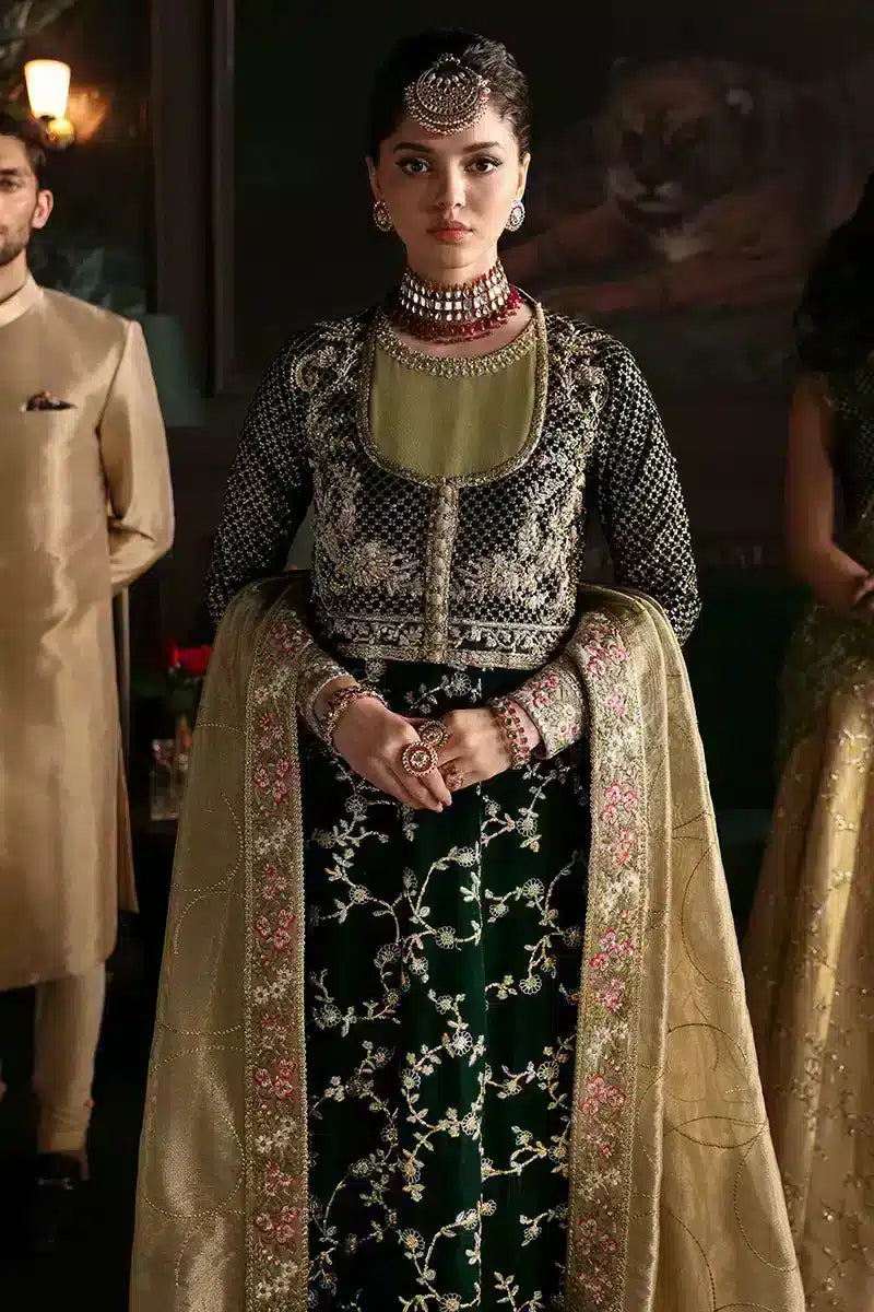 Mushq | Niloufer Velvet Edit 23 | Shahinaz - by - Libasekhas UK - Registered Vendor of : Mushq - 100% Original Designer Dresss