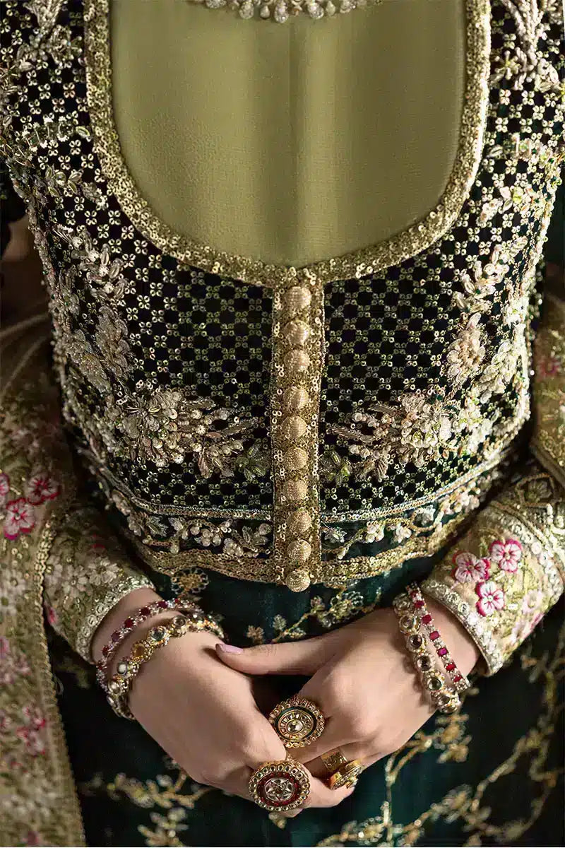 Mushq | Niloufer Velvet Edit 23 | Shahinaz - by - Libasekhas UK - Registered Vendor of : Mushq - 100% Original Designer Dresss