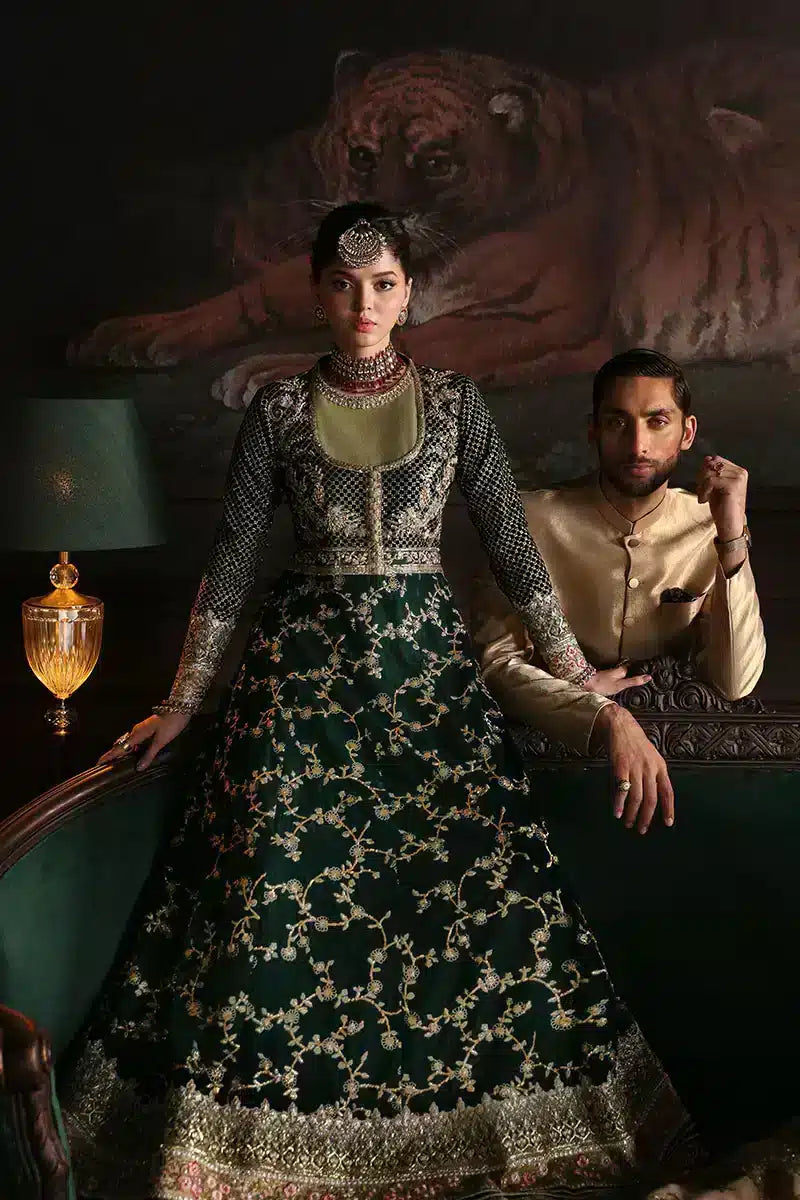 Mushq | Niloufer Velvet Edit 23 | Shahinaz - by - Libasekhas UK - Registered Vendor of : Mushq - 100% Original Designer Dresss