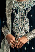 Mushq | Niloufer Velvet Edit 23 | Royan - by - Libasekhas UK - Registered Vendor of : Mushq - 100% Original Designer Dresss