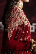 Mushq | Niloufer Velvet Edit 23 | Farah - by - Libasekhas UK - Registered Vendor of : Mushq - 100% Original Designer Dresss