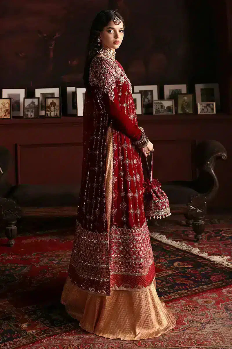Mushq | Niloufer Velvet Edit 23 | Farah - by - Libasekhas UK - Registered Vendor of : Mushq - 100% Original Designer Dresss