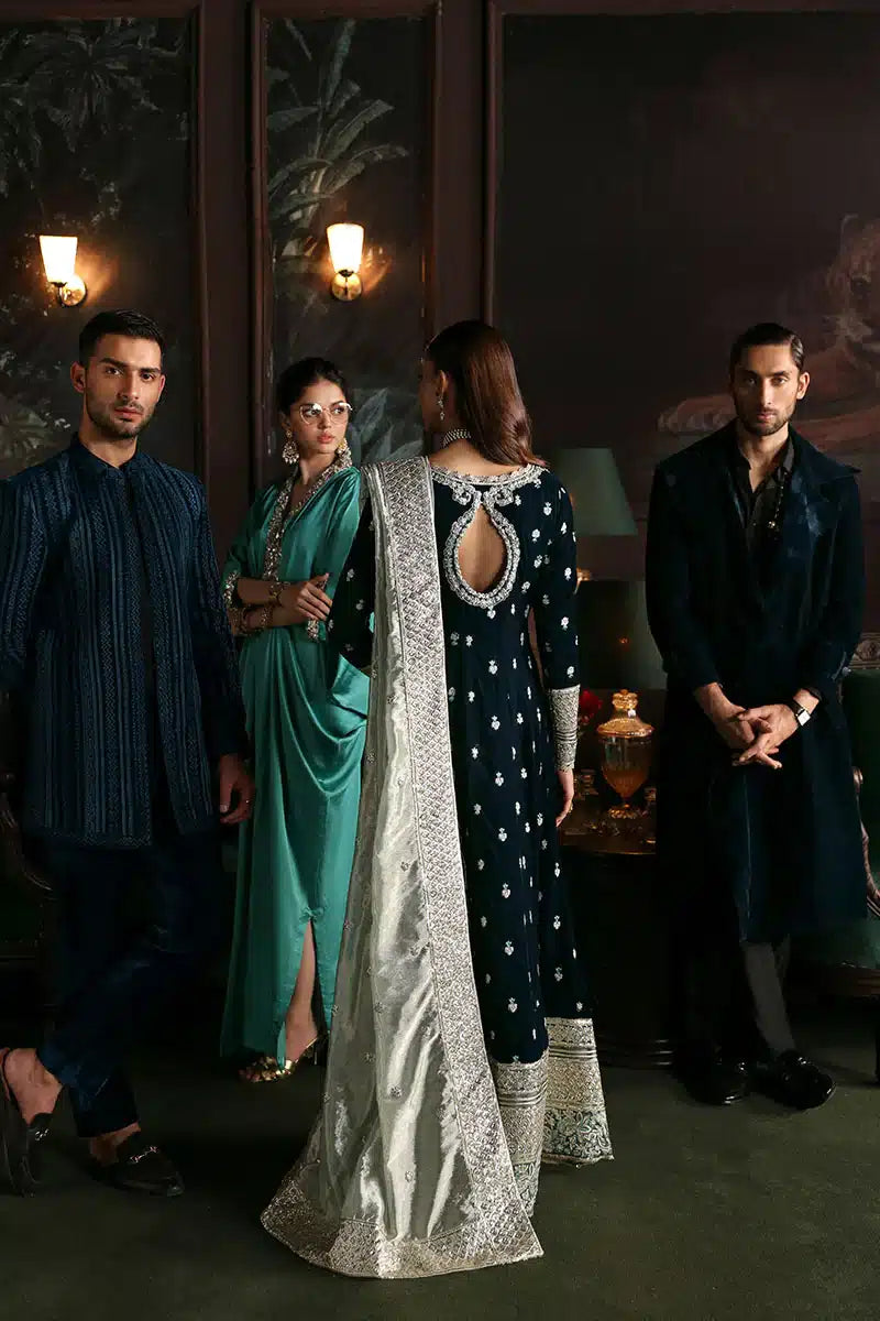 Mushq | Niloufer Velvet Edit 23 | Royan - by - Libasekhas UK - Registered Vendor of : Mushq - 100% Original Designer Dresss