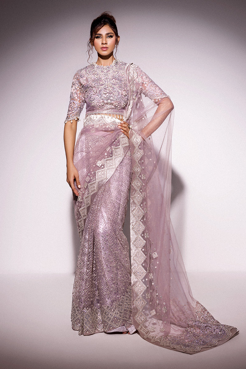 Mushq | Best of Mushq | EVENING HAZE - by - Libasekhas UK - Registered Vendor of : Mushq - 100% Original Designer Dresss