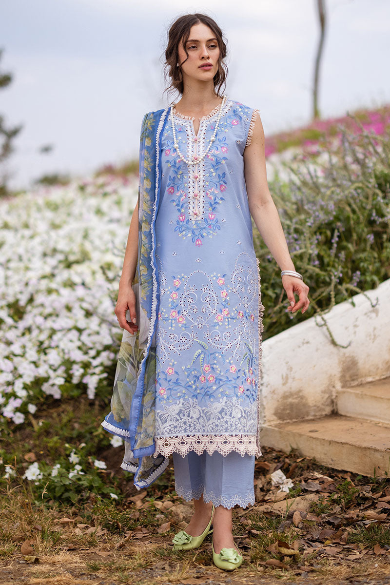 Mushq | Hemline The Secret Garden | MYOSOTIS - by - Libasekhas UK - Registered Vendor of : Mushq - 100% Original Designer Dresss