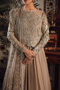 Mushq | Irha Kalidaar Chiffon Pret | HAZEL - by - Libasekhas UK - Registered Vendor of : Mushq - 100% Original Designer Dresss
