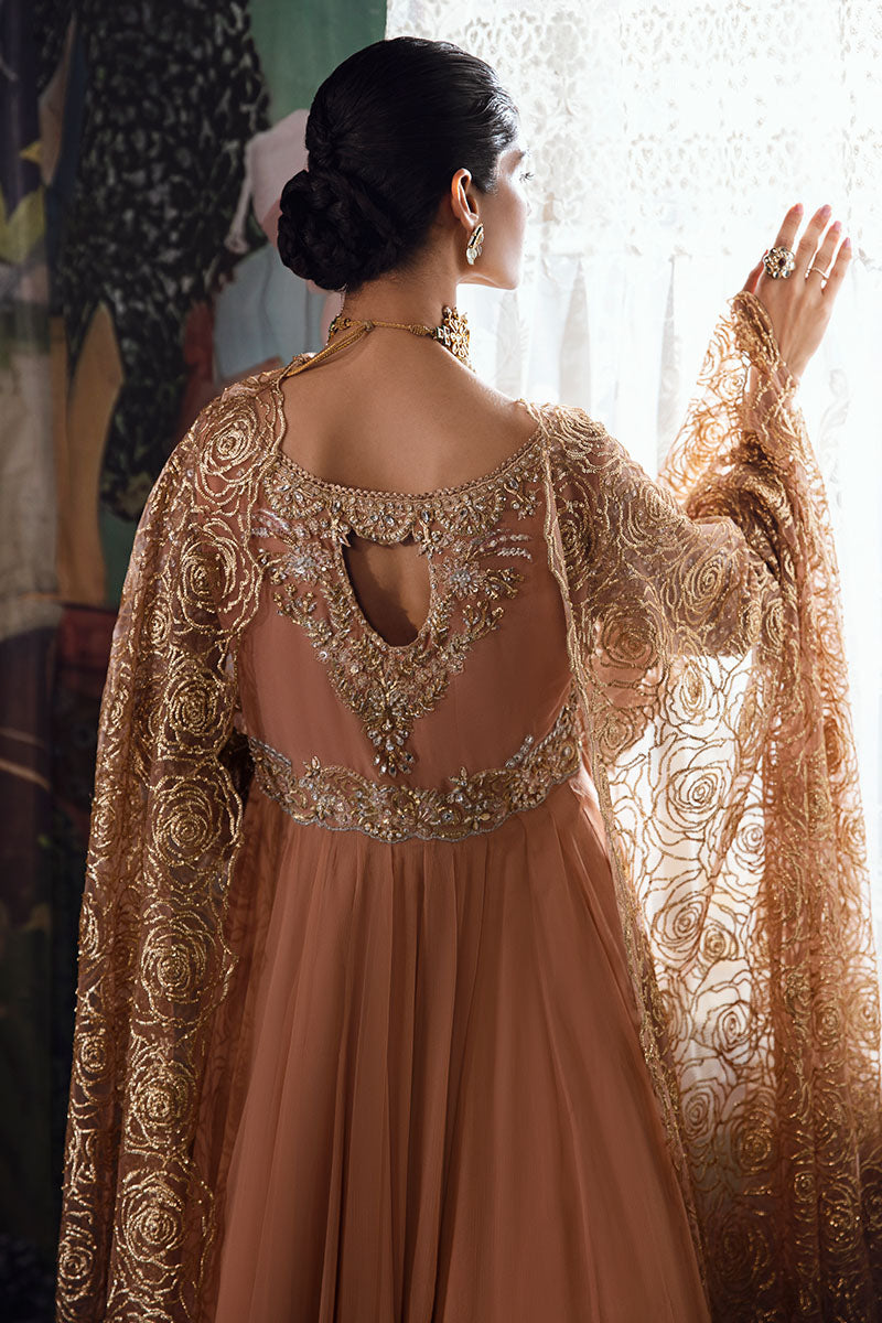 Mushq | Irha Kalidaar Chiffon Pret | CIEL - by - Libasekhas UK - Registered Vendor of : Mushq - 100% Original Designer Dresss