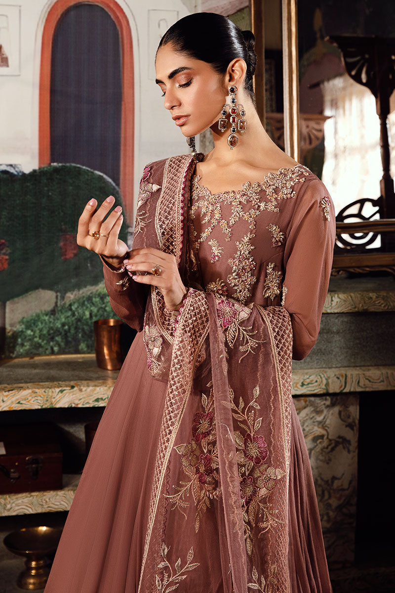 Mushq | Irha Kalidaar Chiffon Pret | ZEYA - by - Libasekhas UK - Registered Vendor of : Mushq - 100% Original Designer Dresss