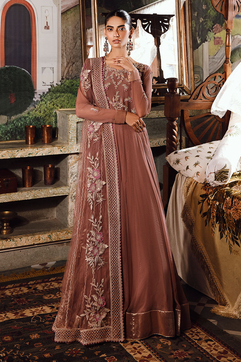 Mushq | Irha Kalidaar Chiffon Pret | ZEYA - by - Libasekhas UK - Registered Vendor of : Mushq - 100% Original Designer Dresss