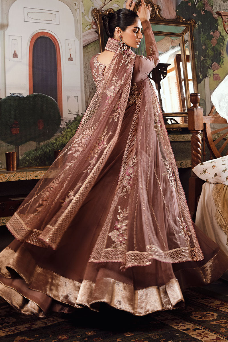 Mushq | Irha Kalidaar Chiffon Pret | ZEYA - by - Libasekhas UK - Registered Vendor of : Mushq - 100% Original Designer Dresss