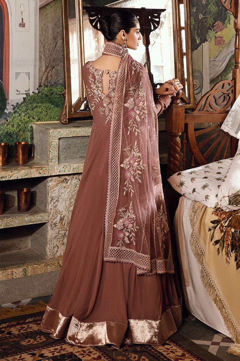 Mushq | Irha Kalidaar Chiffon Pret | ZEYA - by - Libasekhas UK - Registered Vendor of : Mushq - 100% Original Designer Dresss