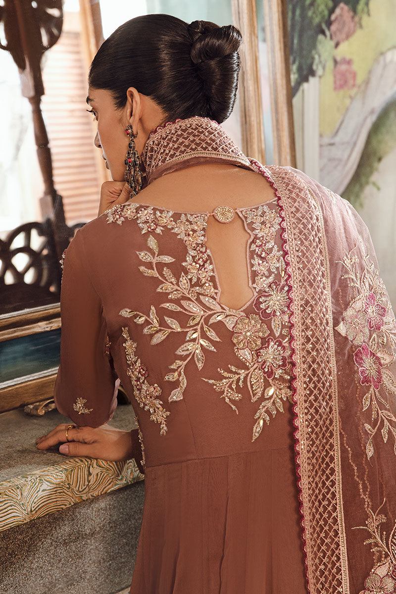 Mushq | Irha Kalidaar Chiffon Pret | ZEYA - by - Libasekhas UK - Registered Vendor of : Mushq - 100% Original Designer Dresss