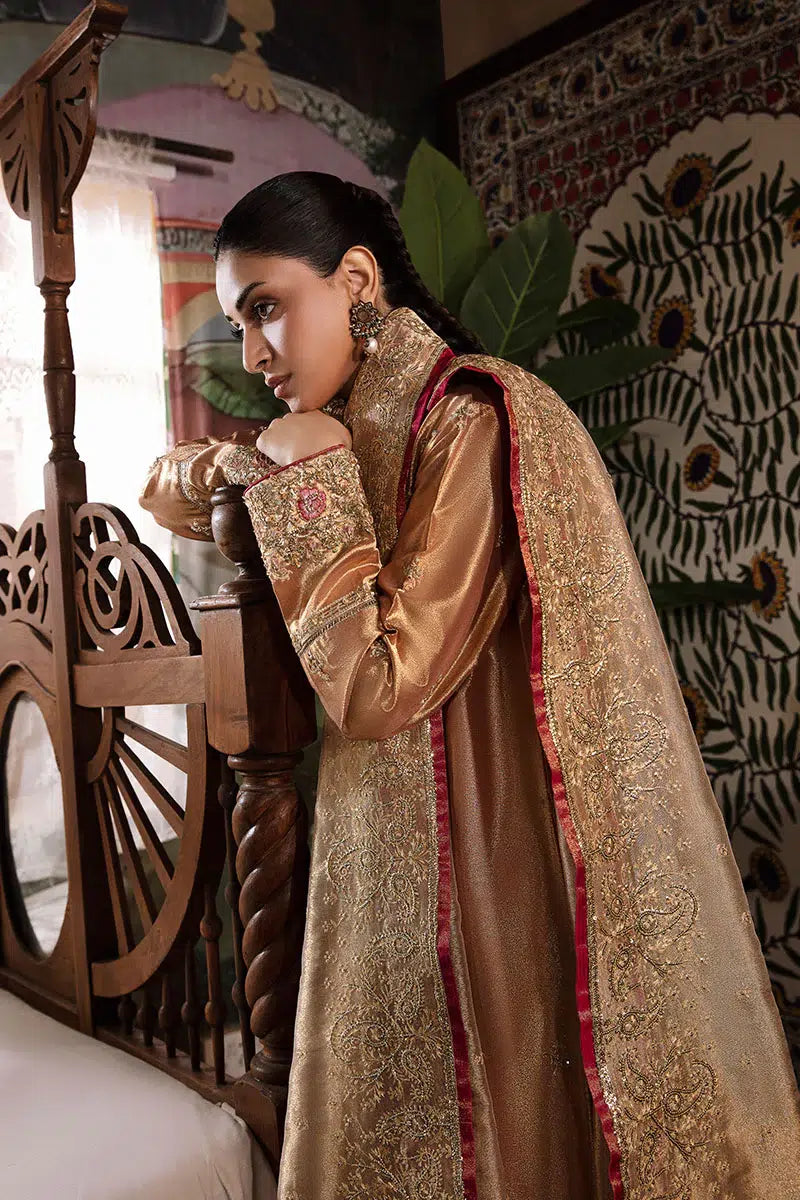 Mushq | Sunehri Anmol Edit | Aleha - by - Libasekhas UK - Registered Vendor of : Mushq - 100% Original Designer Dresss