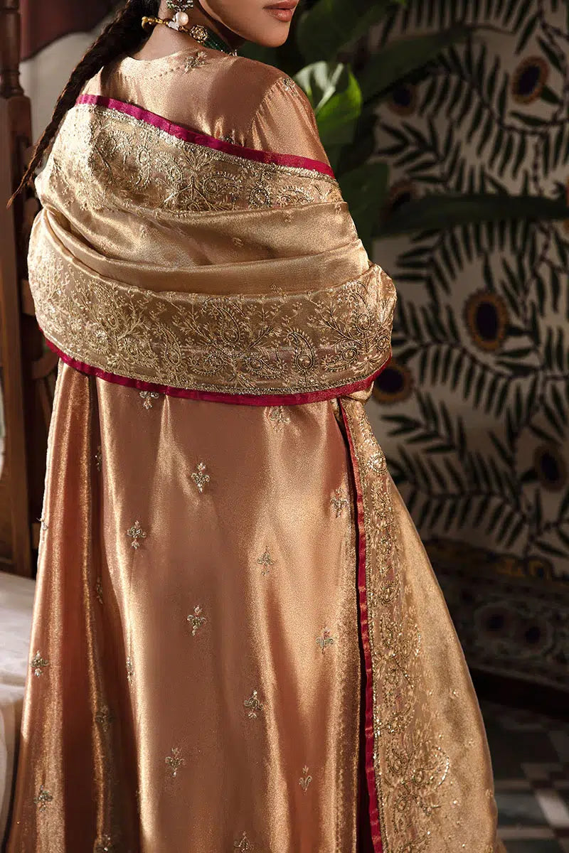 Mushq | Sunehri Anmol Edit | Aleha - by - Libasekhas UK - Registered Vendor of : Mushq - 100% Original Designer Dresss
