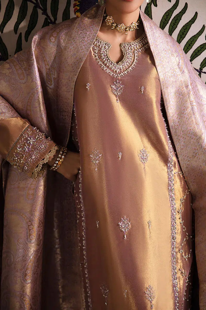 Mushq | Sunehri Anmol Edit | Nurah - by - Libasekhas UK - Registered Vendor of : Mushq - 100% Original Designer Dresss
