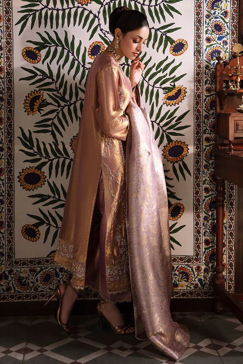 Mushq | Sunehri Anmol Edit | Nurah - by - Libasekhas UK - Registered Vendor of : Mushq - 100% Original Designer Dresss