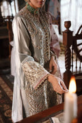 Mushq | Sunehri Anmol Edit | Amaya - by - Libasekhas UK - Registered Vendor of : Mushq - 100% Original Designer Dresss