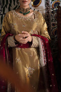 Mushq | Sunehri Anmol Edit | Zaisha - by - Libasekhas UK - Registered Vendor of : Mushq - 100% Original Designer Dresss