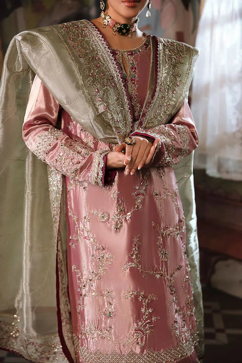 Mushq | Sunehri Anmol Edit | Lamia - by - Libasekhas UK - Registered Vendor of : Mushq - 100% Original Designer Dresss