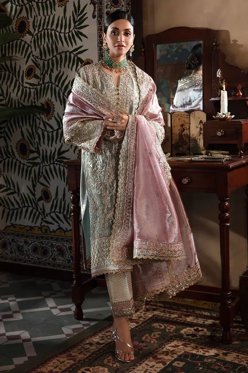 Mushq | Sunehri Anmol Edit | Amaya - by - Libasekhas UK - Registered Vendor of : Mushq - 100% Original Designer Dresss