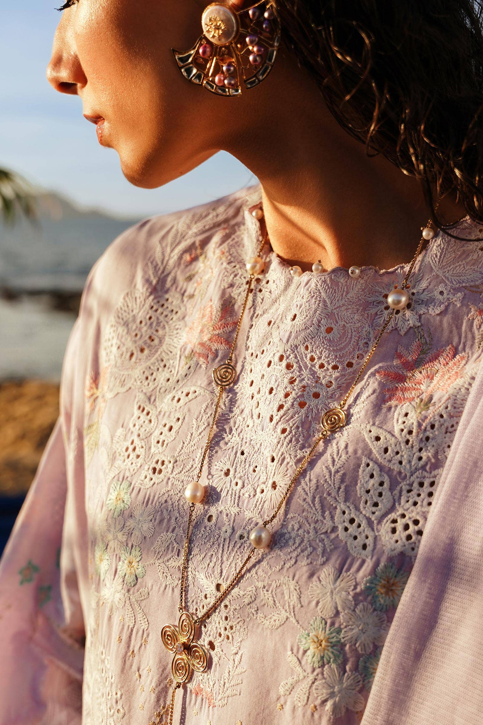 Sana Safinaz | Muzlin Spring 24 | M241-009B-DF - Libasekhas