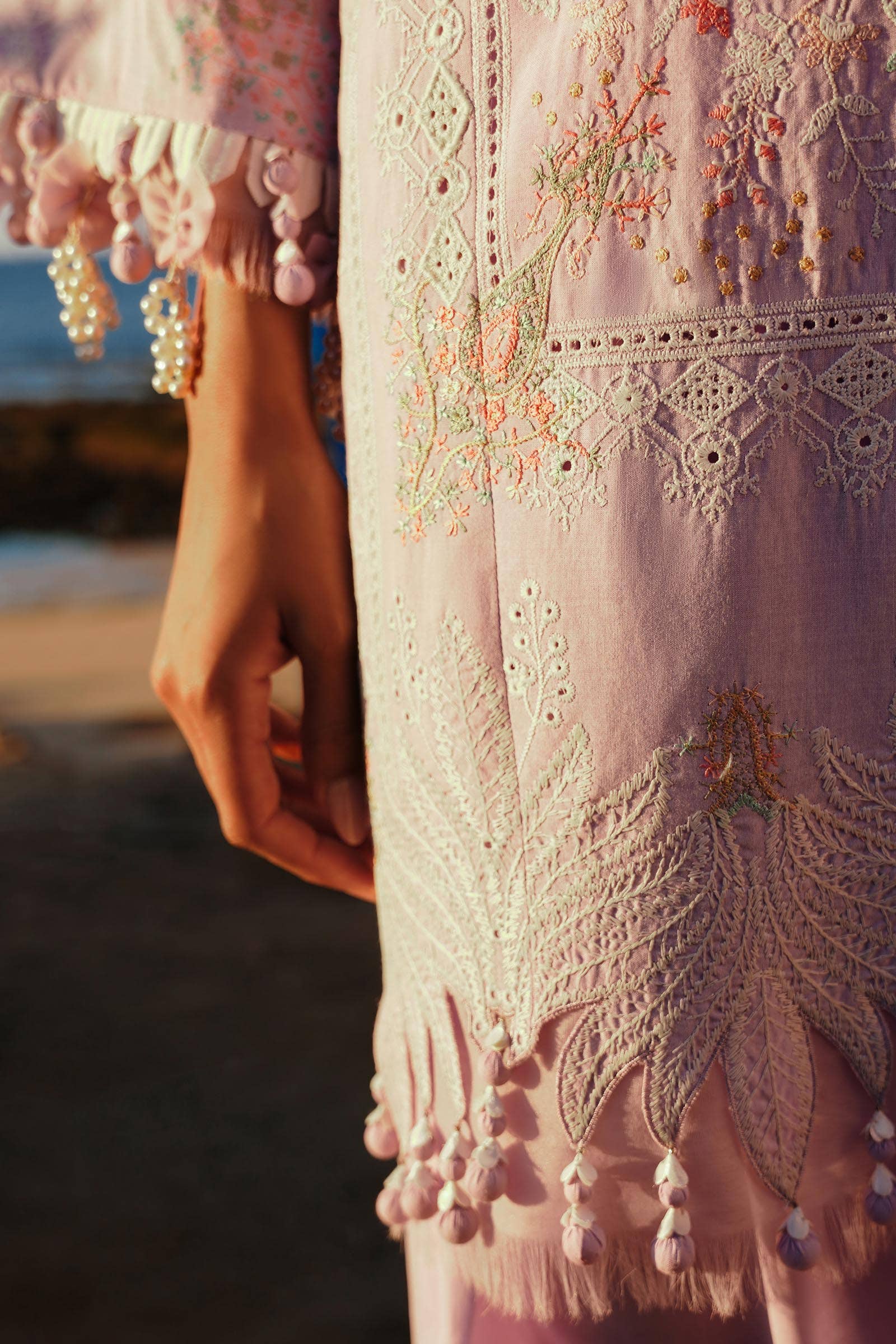 Sana Safinaz | Muzlin Spring 24 | M241-009B-DF - Libasekhas