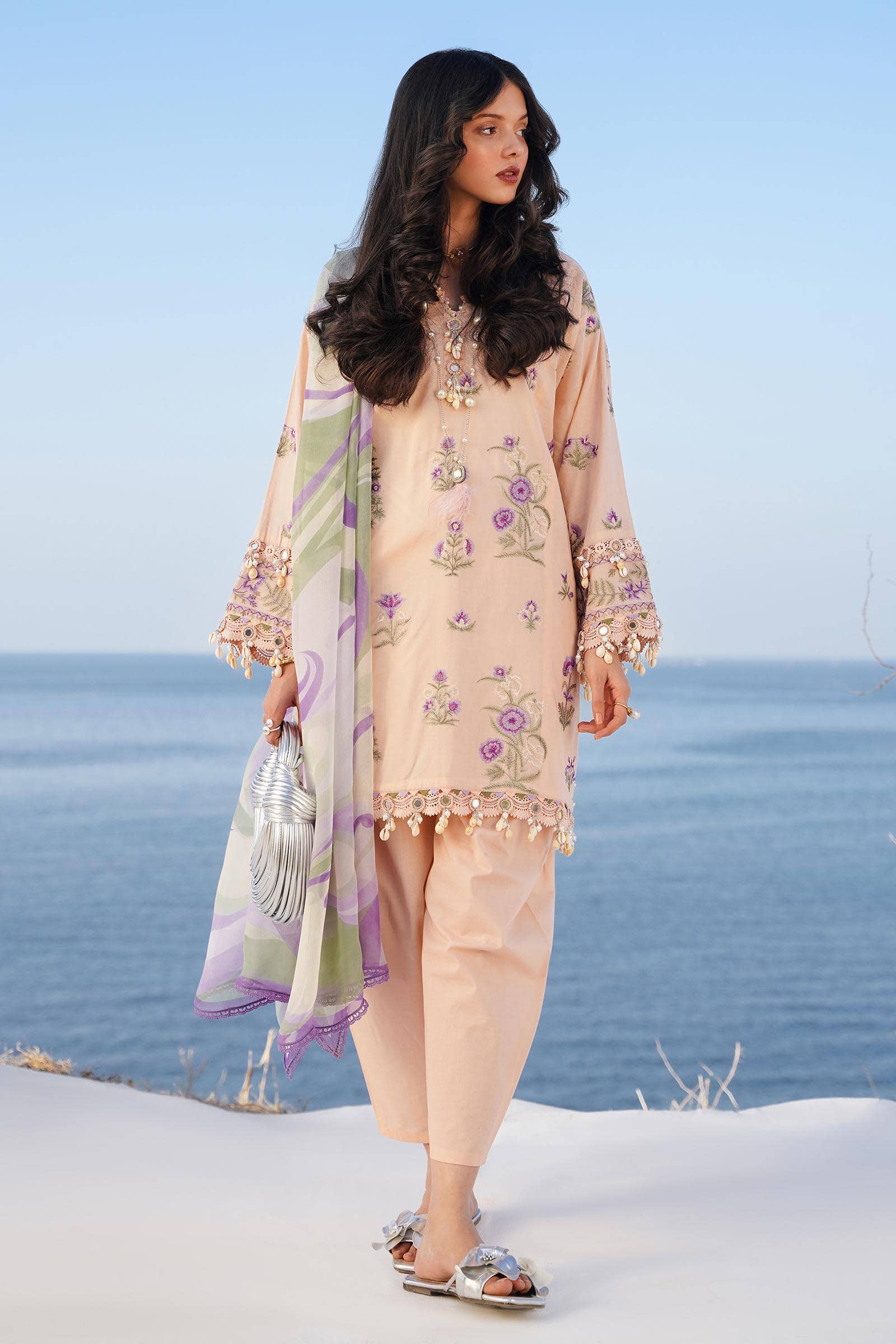 Sana Safinaz | Muzlin Spring 24 | M241-010B-CJ - Libasekhas